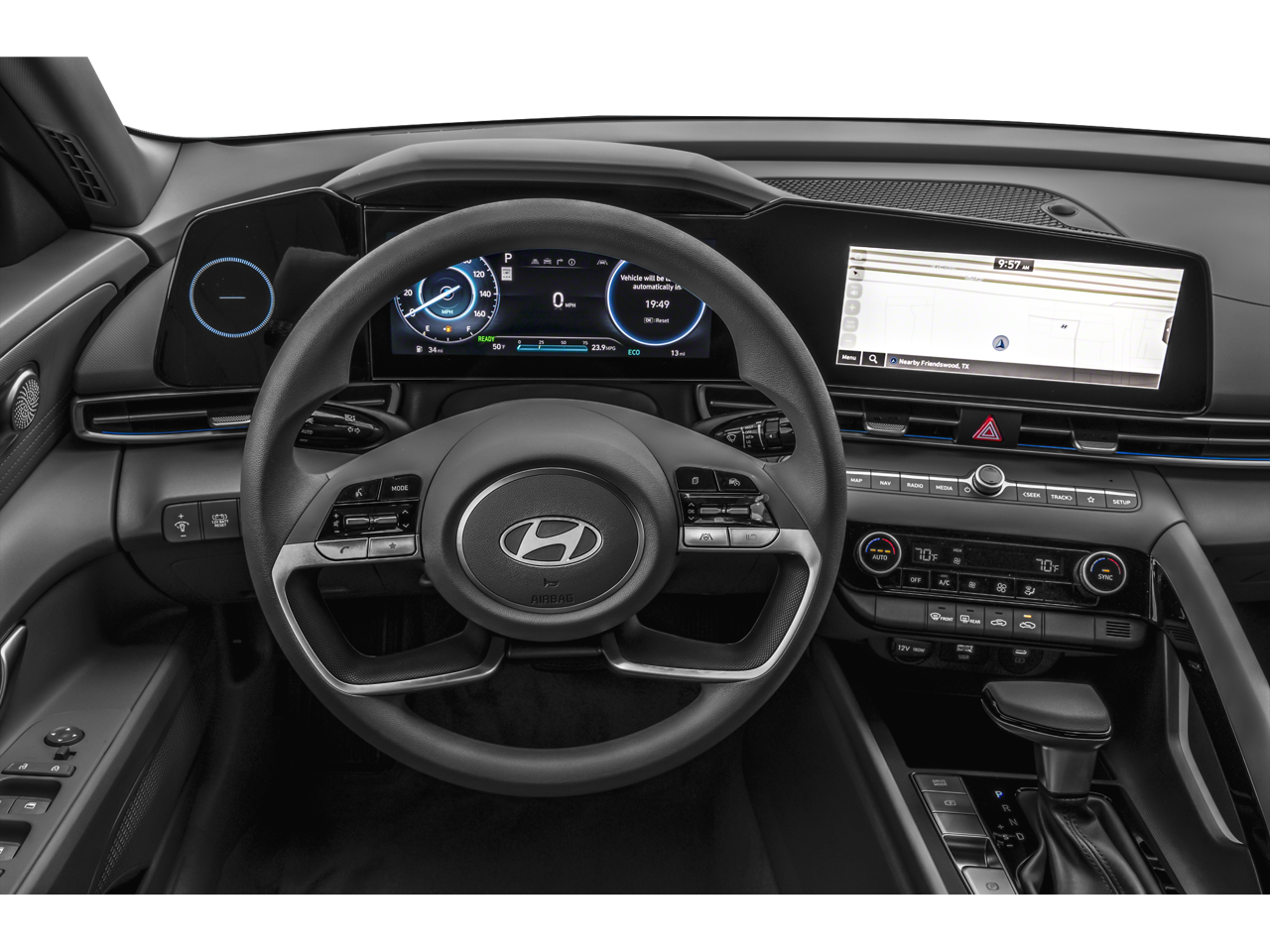 2026 Hyundai Elantra Hybrid Blue