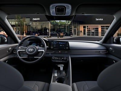 2026 Hyundai Elantra Hybrid Blue
