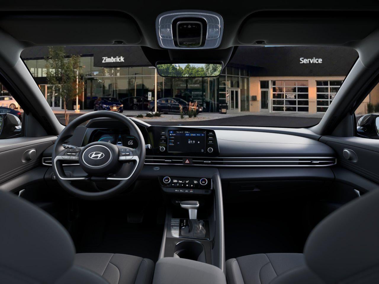 2026 Hyundai Elantra Hybrid Blue
