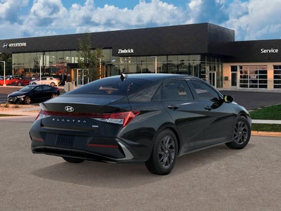2026 Hyundai Elantra Hybrid Blue