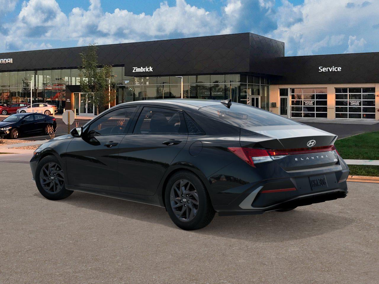 2026 Hyundai Elantra Hybrid Blue