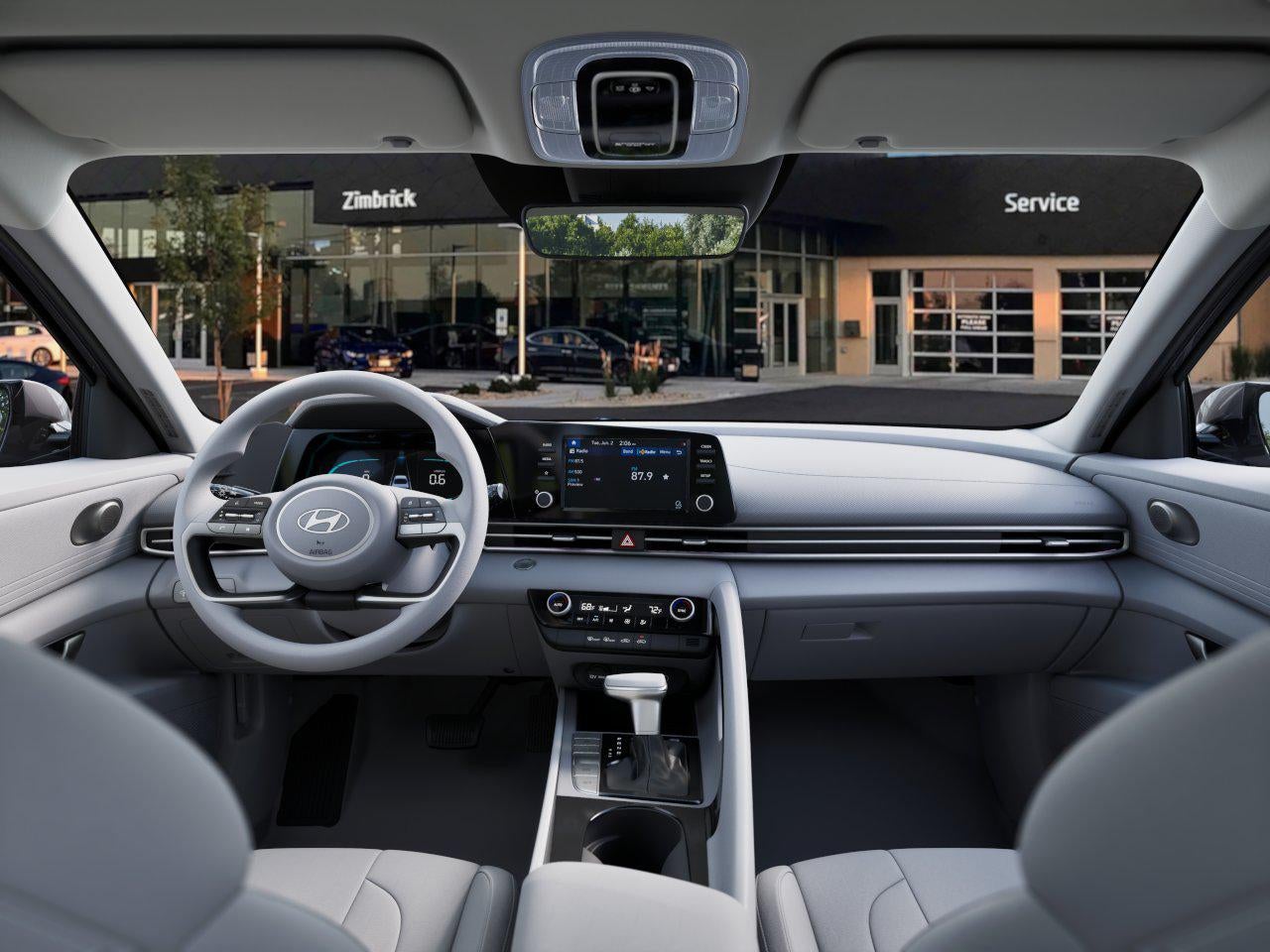 2026 Hyundai Elantra Hybrid Blue