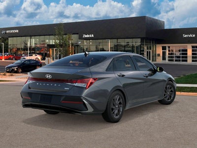 2026 Hyundai Elantra Hybrid Blue