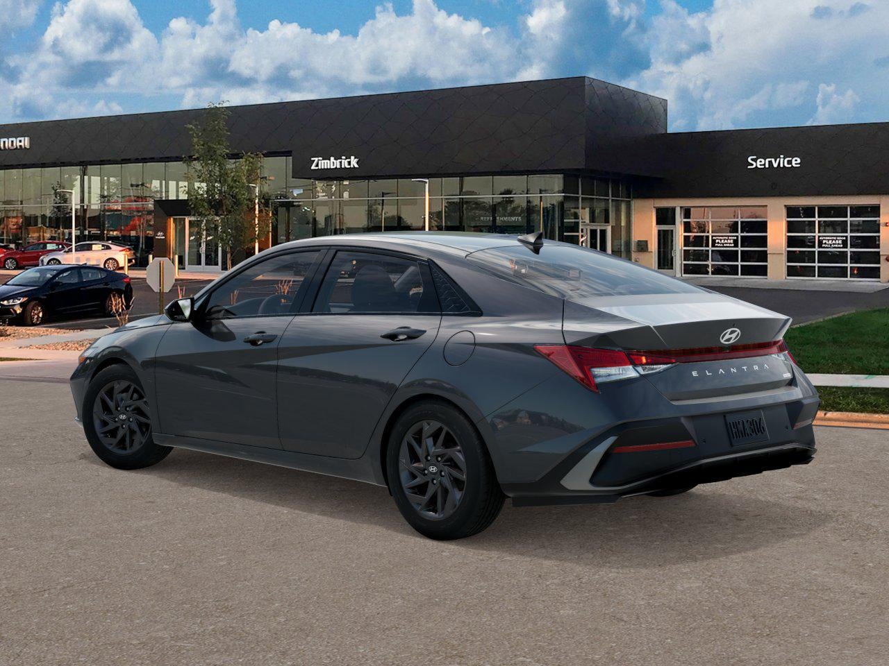 2026 Hyundai Elantra Hybrid Blue