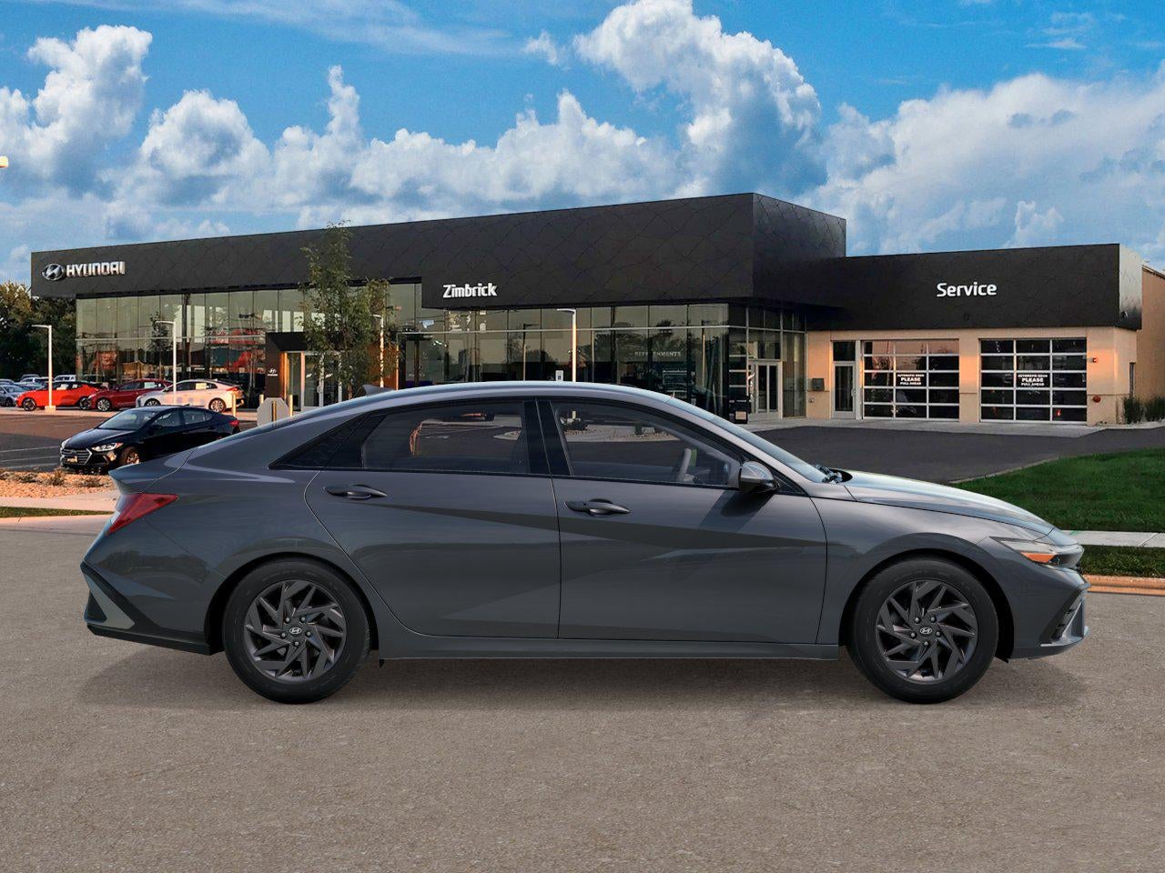 2026 Hyundai Elantra Hybrid Blue