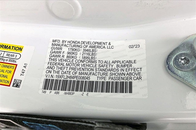 2023 Honda Civic Sport