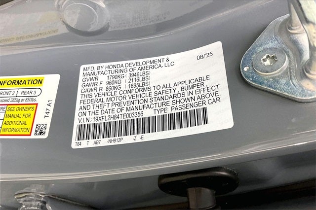 2026 Honda Civic Sport