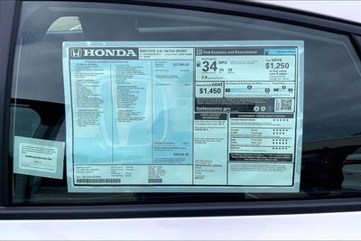 2026 Honda Civic Sport InStock