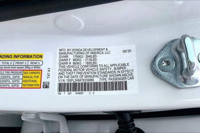 2026 Honda Civic Sport InStock