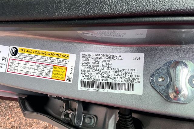2026 Honda Civic Sport InStock