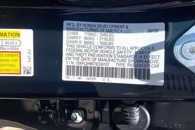 2026 Honda Civic Sport InStock