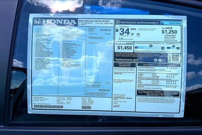 2026 Honda Civic Sport