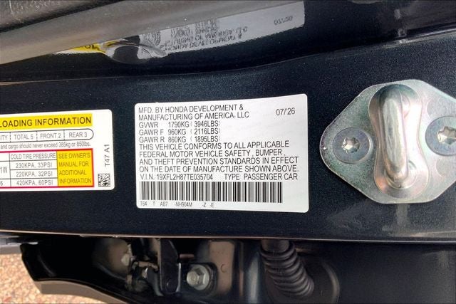 2026 Honda Civic Sport InStock