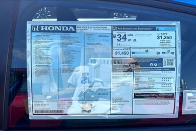 2026 Honda Civic Sport InStock