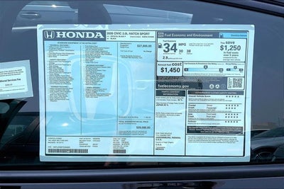 2026 Honda Civic Sport InStock
