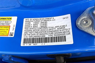 2023 Honda Civic Sport