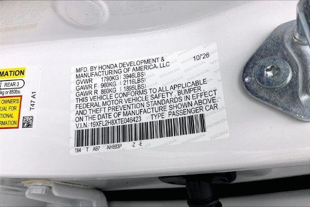 2026 Honda Civic Sport InStock
