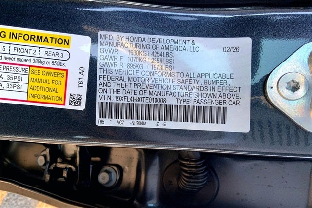 2026 Honda Civic Hybrid Sport