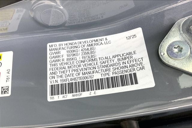 2026 Honda Civic Hybrid Sport