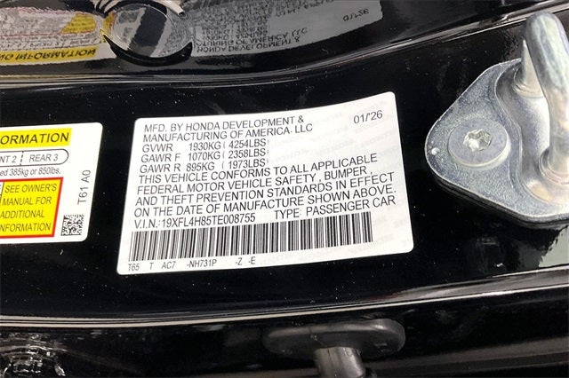 2026 Honda Civic Hybrid Sport