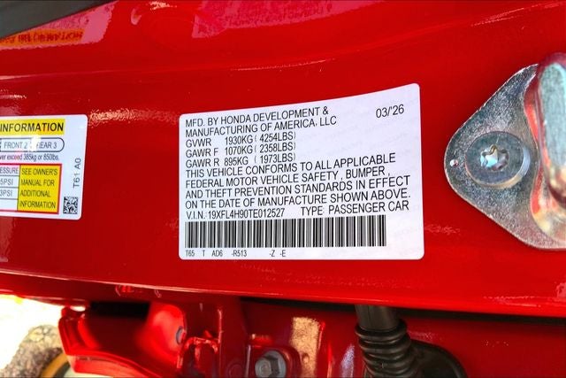 2026 Honda Civic Hybrid Sport Touring