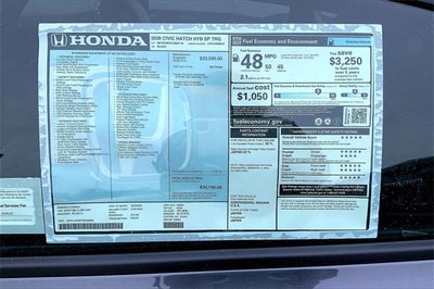 2026 Honda Civic Hybrid Sport Touring