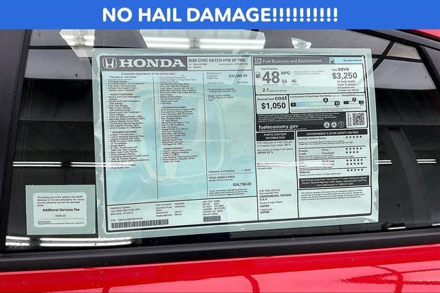 2026 Honda Civic Hybrid Sport Touring