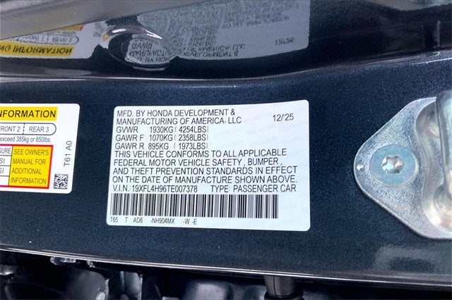 2026 Honda Civic Hybrid Sport Touring