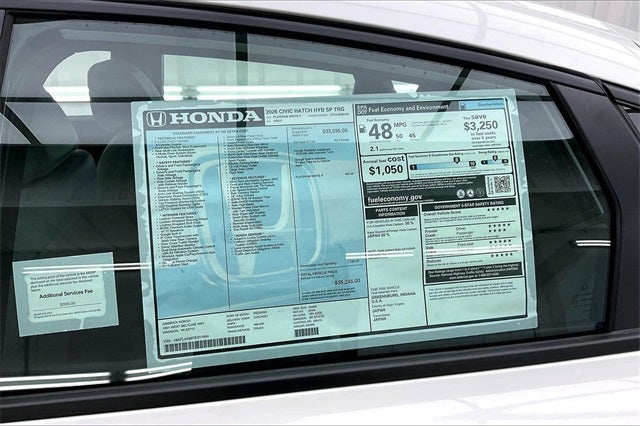 2026 Honda Civic Hybrid Sport Touring