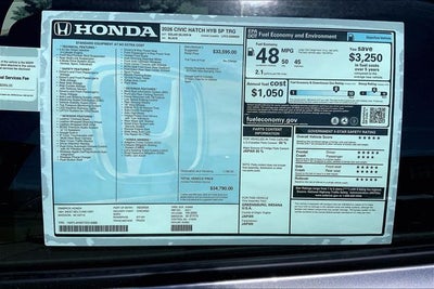 2026 Honda Civic Hybrid Sport Touring