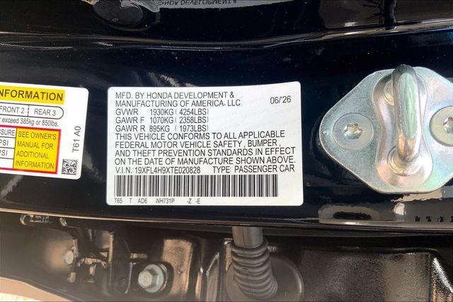 2026 Honda Civic Hybrid Sport Touring