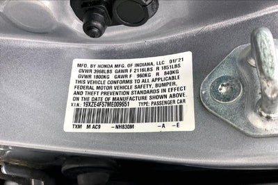 2021 Honda Insight EX
