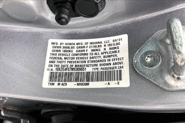 2021 Honda Insight EX