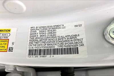2022 Honda Accord Sport
