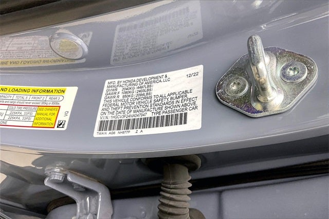 2022 Honda Accord Hybrid Sport