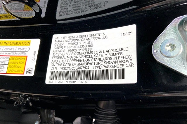 2025 Honda Accord LX