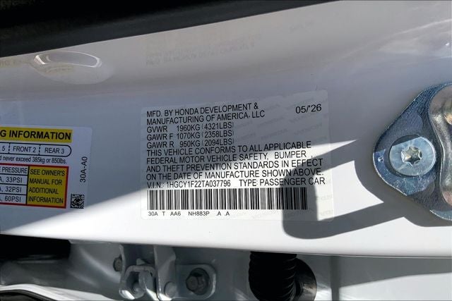 2026 Honda Accord LX