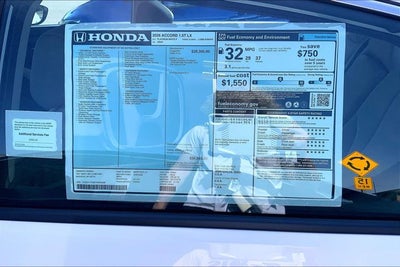 2026 Honda Accord LX