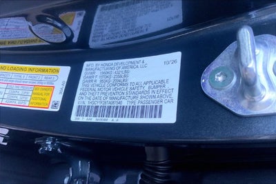 2026 Honda Accord LX InStock