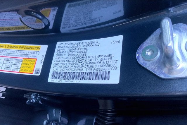 2026 Honda Accord LX InStock