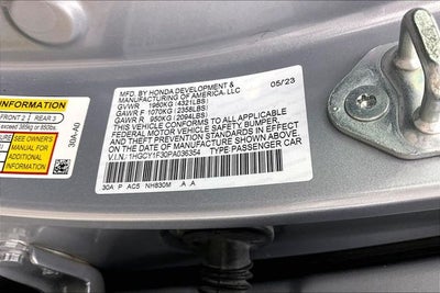 2023 Honda Accord EX
