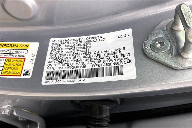 2023 Honda Accord EX
