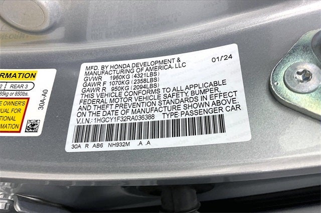 2024 Honda Accord EX