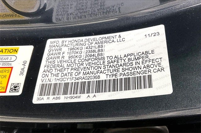 2024 Honda Accord EX