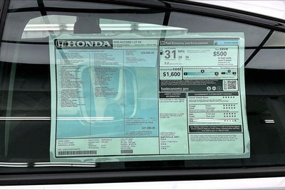2026 Honda Accord SE InStock