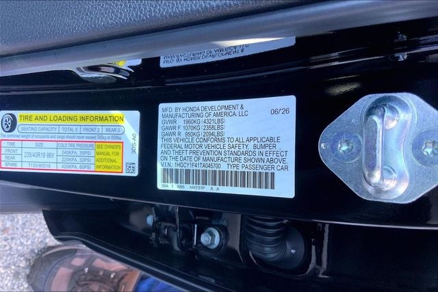 2026 Honda Accord SE
