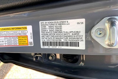 2026 Honda Accord SE