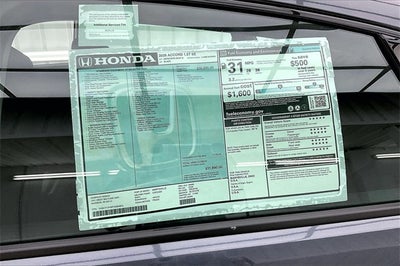 2026 Honda Accord SE