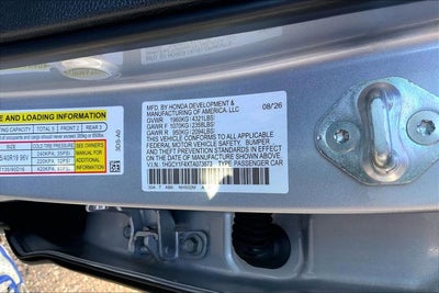 2026 Honda Accord SE InStock