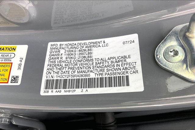 2024 Honda Accord Hybrid Sport